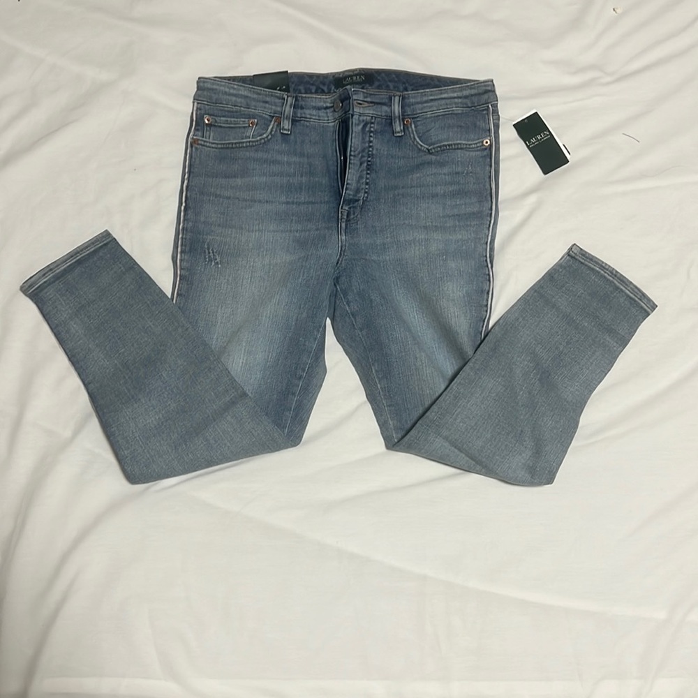 Lauren By Ralph Lauren Womens premier skinny ankle Jeans